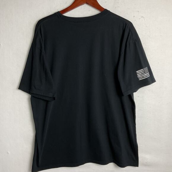 Rothco Distressed US Flag Mens Size 3XL Black Long Sleeve T Shirt - Picture 4 of 10